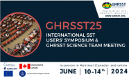Image anouncing the GHRSST25 symposium