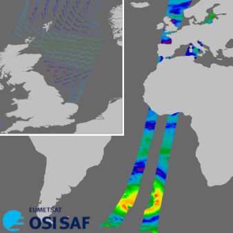 Metop-A ASCAT 25 km Winds Metop-A ASCAT 25 km Winds