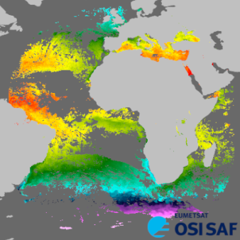 Meteosat 0° Sea Surface Temperature