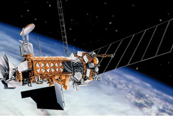 Satellite from the Defense Meteorological Satellite Program