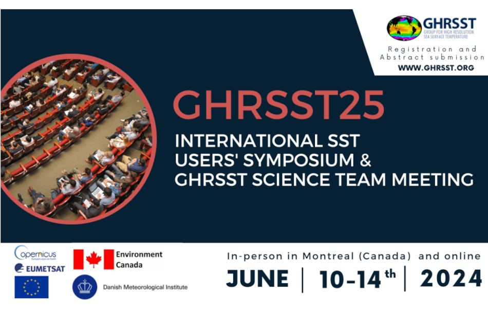Image anouncing the GHRSST25 symposium